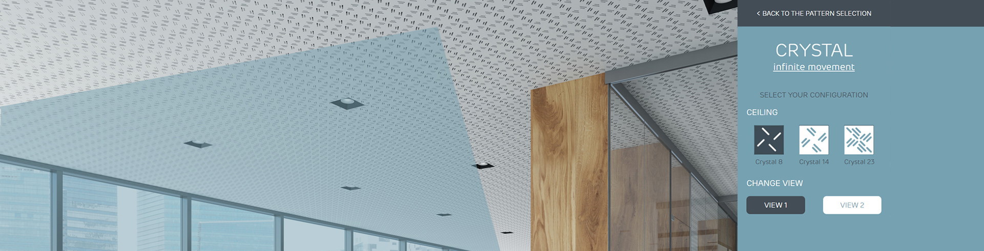 Odabir detalja i uzorka za virtualni prikaz implementacije modela Crystal.