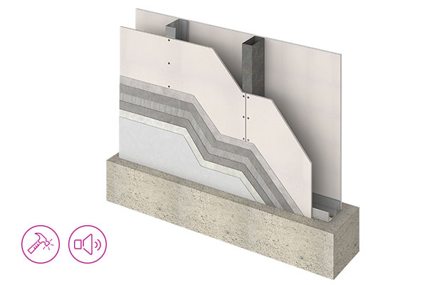 Cementna ploča Cementex - primjena kao dvorišna ograda za zaštitu od buke